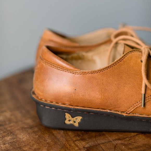 Alegria - Women's Leather - Lace Up - Casual Comfortable Shoe - Size 6.5 - Picture 9 of 13